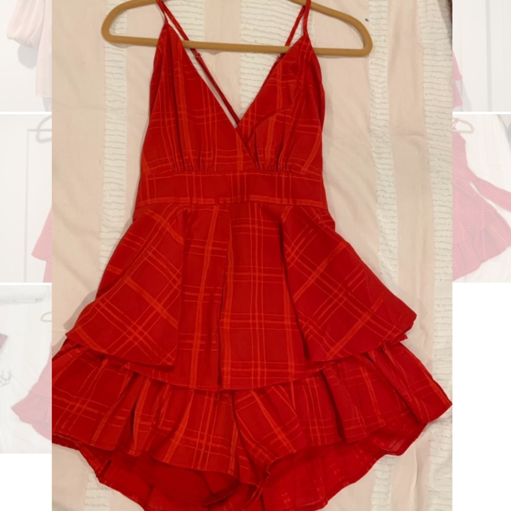 Red Romper/Dress